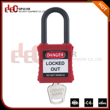 38mm Plastic Shackle Safety Padlock with Master Key